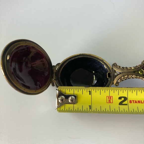 Jay Strongwater Aladdin genie lamp trinket box enamel Crystal mint condition - Picture 8 of 14